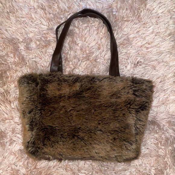 Handbags - Large Faux Fur Tote